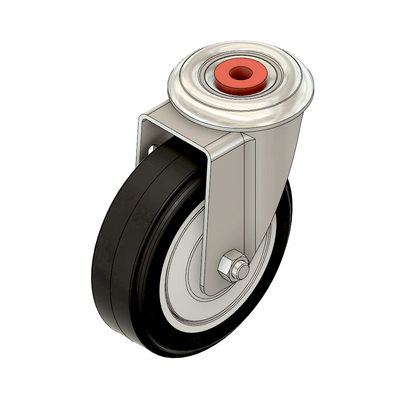 MODULAR SOLUTIONS CASTER<br>4" SWIVEL, M10 STEM